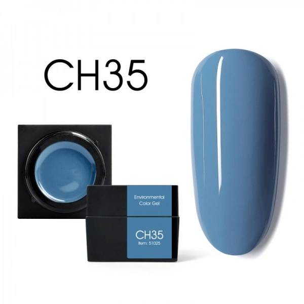 Мус-гель Canni Color Mud Gel CH35 сизий 5 мл