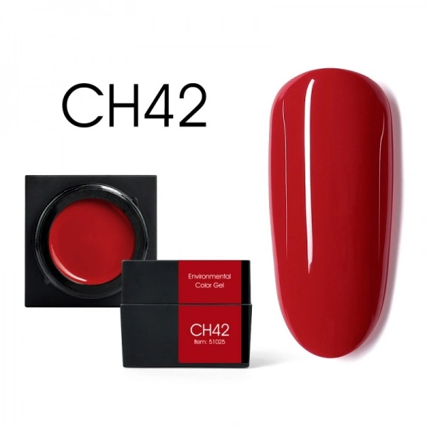 Мус-гель Canni Color Mud Gel CH42 червоний 5 мл
