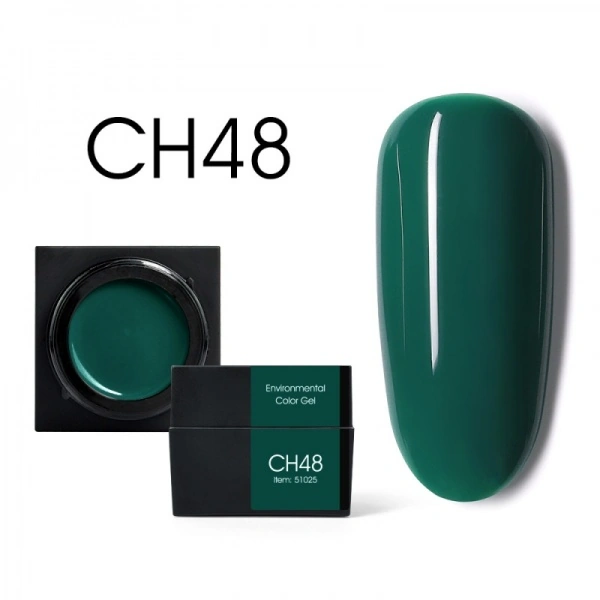 Мусс-гель Canni Color Mud Gel CH48 смарагдовий 5 мл