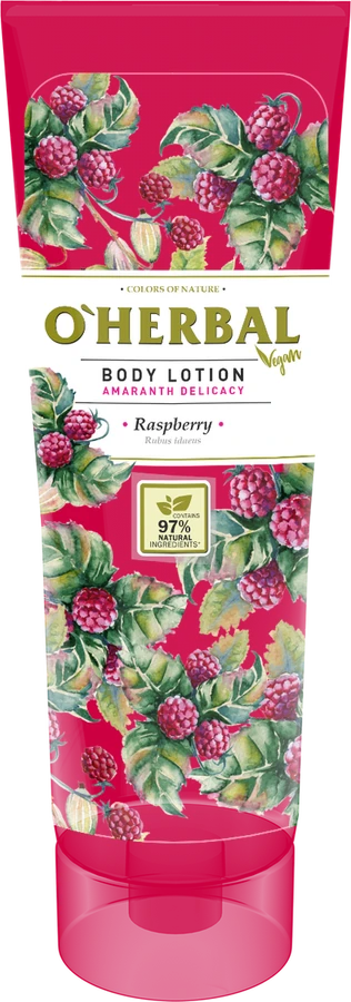 OHerbal Vegan Body Lotion Amaranth Delicacy Raspberry 200 мл