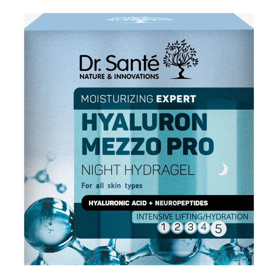 Dr.Sante Hyaluron Mezzo Pro Night Hydragel 50 мл