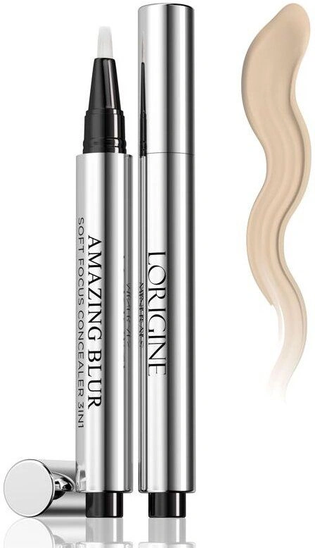 Консилер для шкіри навколо очей Lorigine Minerals Amazing Blur Soft Focus Concealer 3in1 001 3 мл