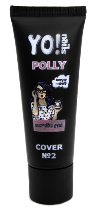 Полігель/акриловий гель Yo!Nails Polly Cover 02 камуфлюючий 30 мл