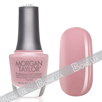 Лак Morgan Taylor Luxe Be a Lady пастельно-рожевий, емаль 15 мл