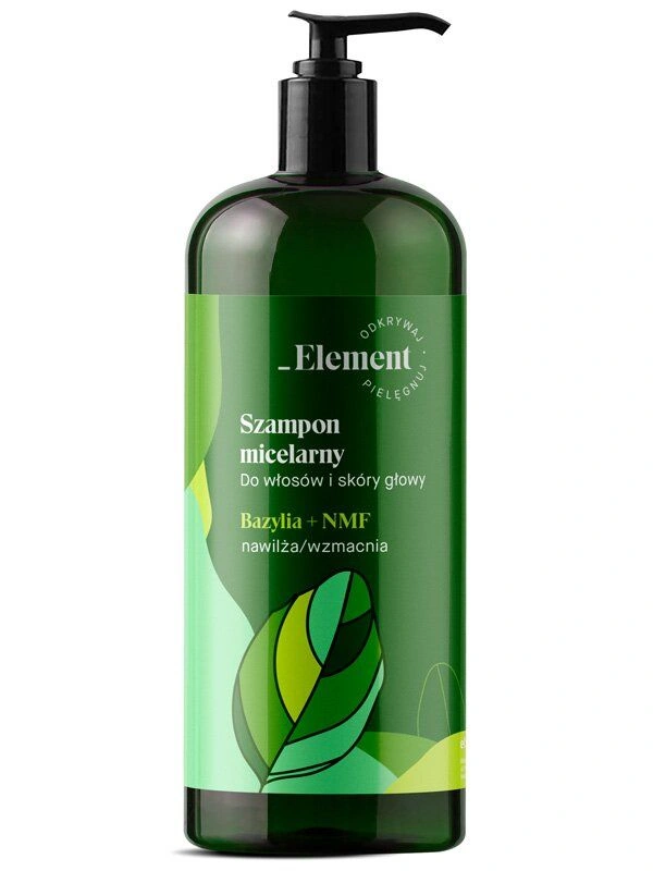 Шампунь з екстрактом базиліка та компонентами NMF Element Hair Shampoo With Basil Extract & NMF 500 мл