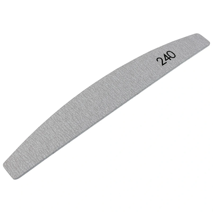 Змінні абразиви "Півмісяць" Kodi Replaceable Nail File Half-Moon №179 240 грит 178х28 мм 25 шт