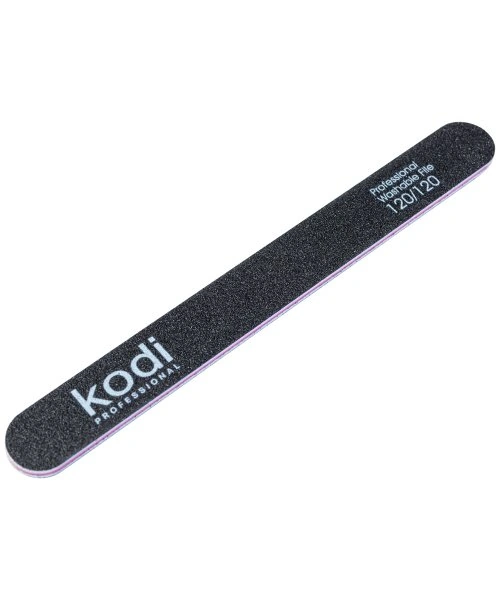 Пилка для нігтів Kodi №46 Пилка прямої форми 120/120 грит