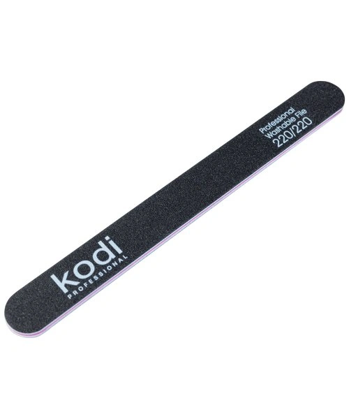 Пилка для нігтів Kodi №49 Пилка прямої форми 220/220 грит