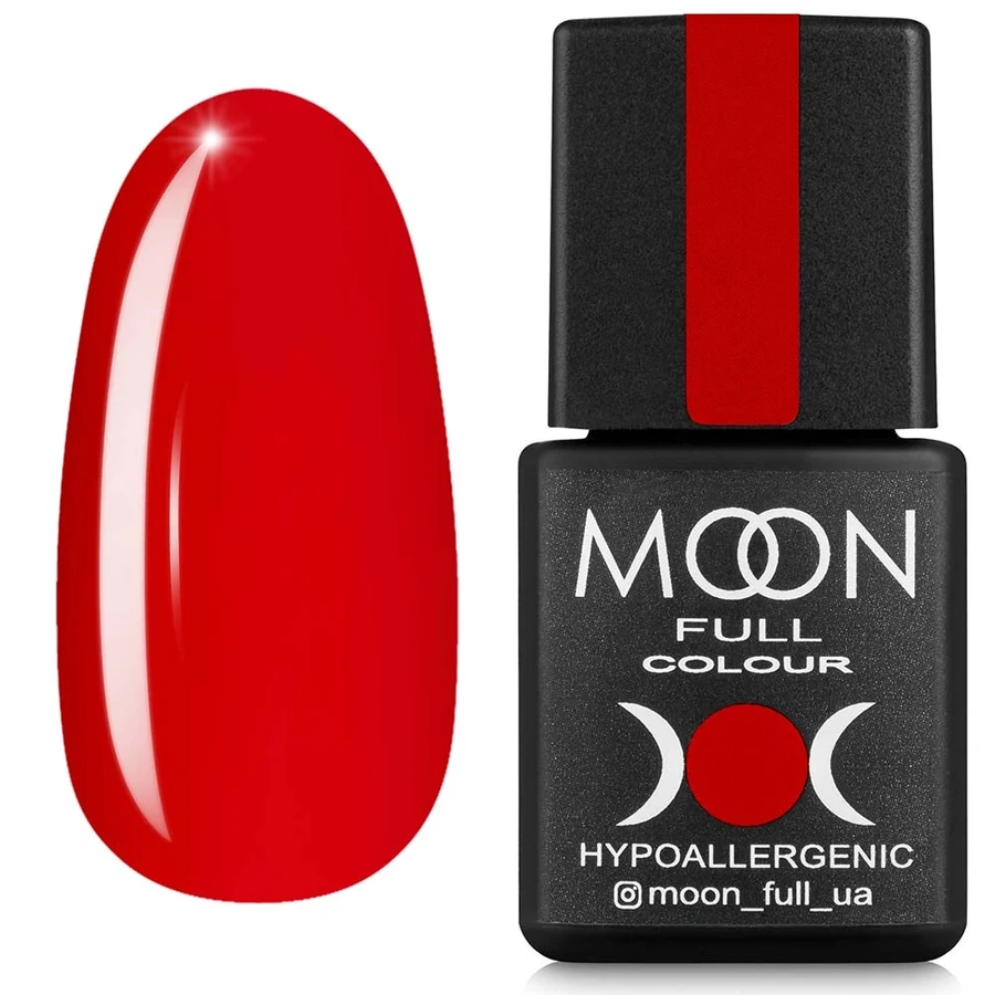 Гель-лак MOON FULL Gel Polish Ferrari №803 суничний, емаль 8 мл