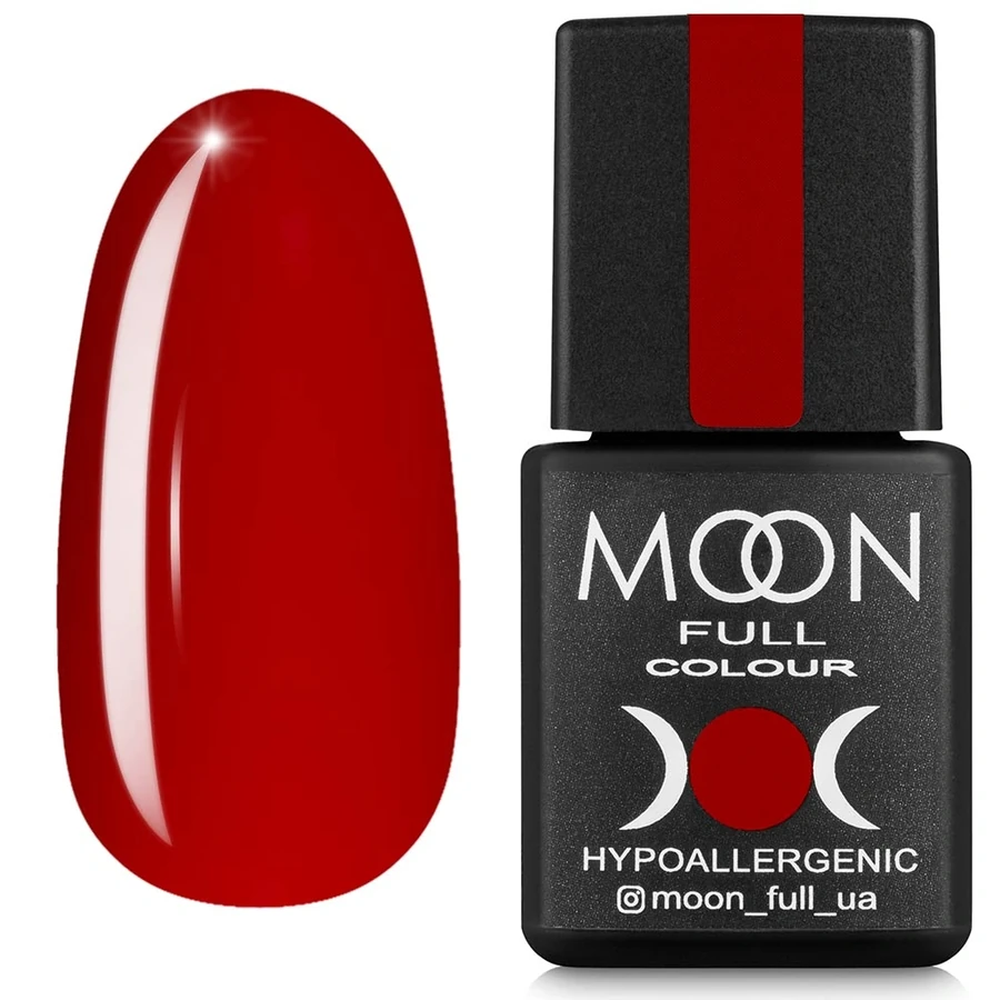 Гель-лак MOON FULL Gel Polish Ferrari №807 червоно-малиновий, емаль 8 мл