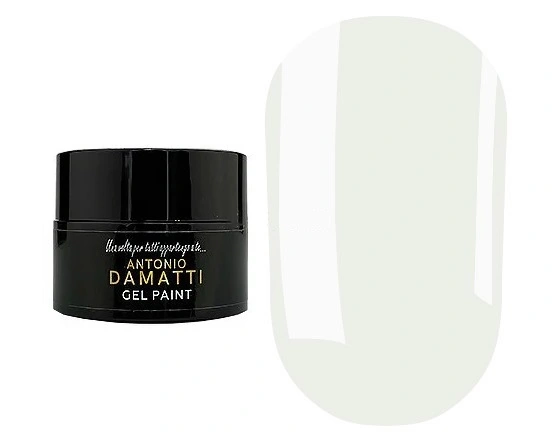 Гель-фарба Antonio Damatti Gel Paint №001 White біла 5 мл