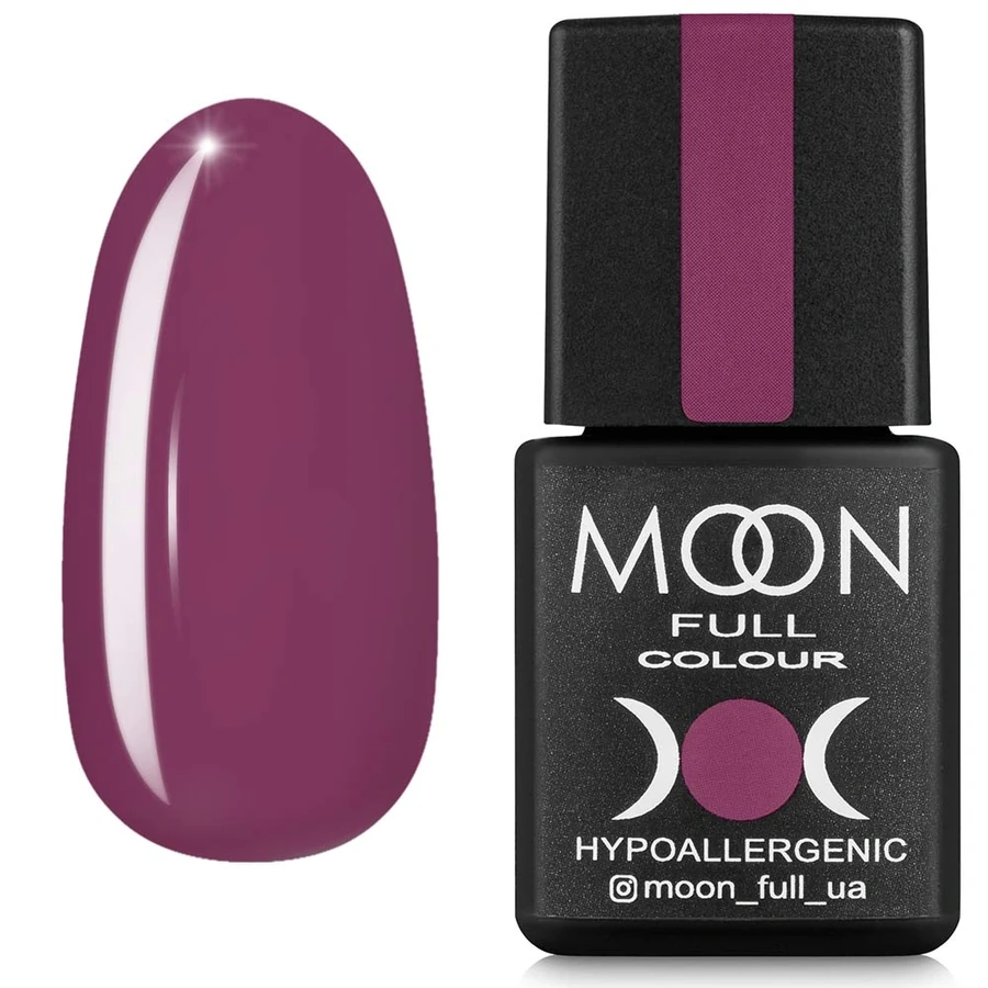 Гель-лак MOON FULL color Gel polish №636 марсала темний 8 мл