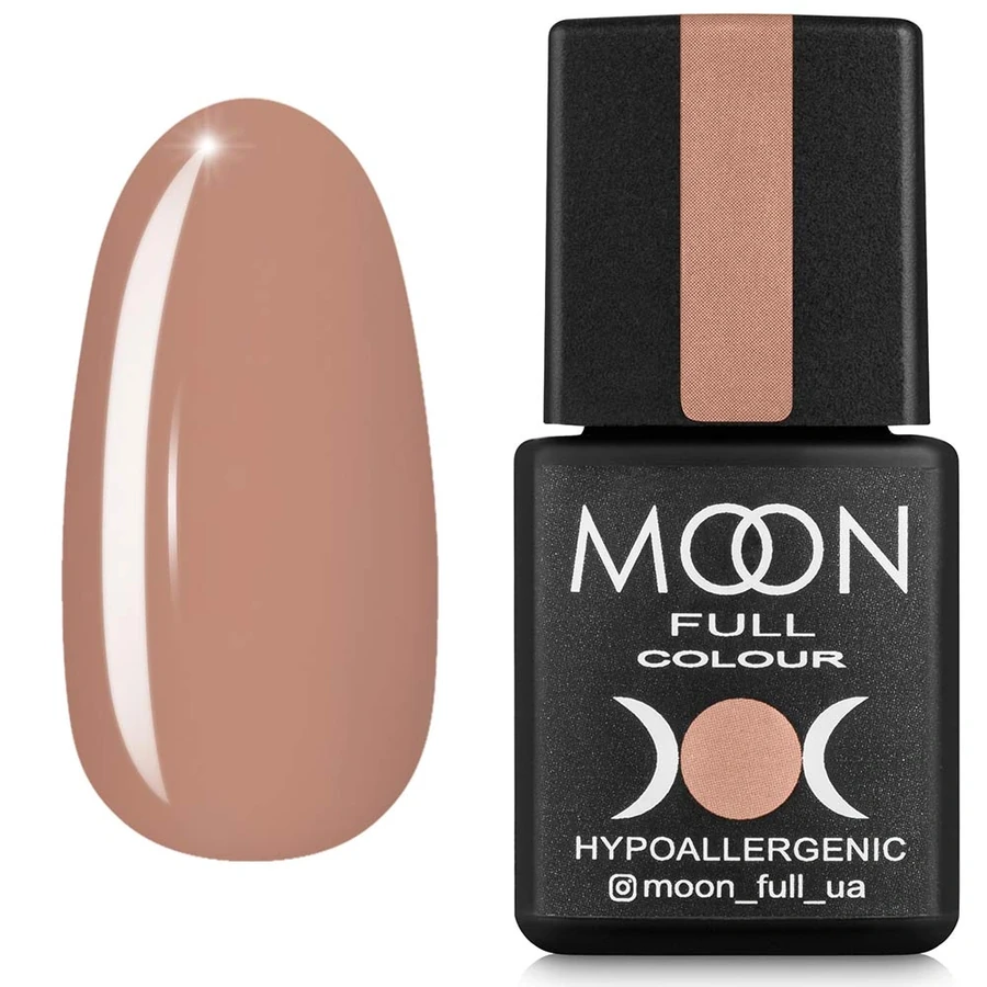 Гель-лак MOON FULL color Gel polish №641 ніжний капучино 8 мл