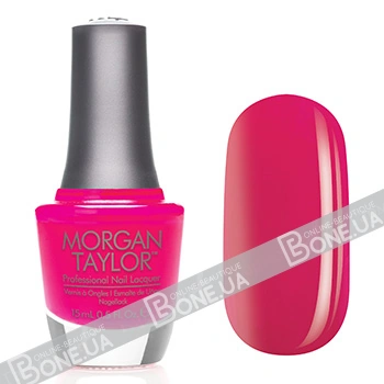 Лак Morgan Taylor Prettier in Pink яскраво-рожево-малиновий, емаль 15 мл
