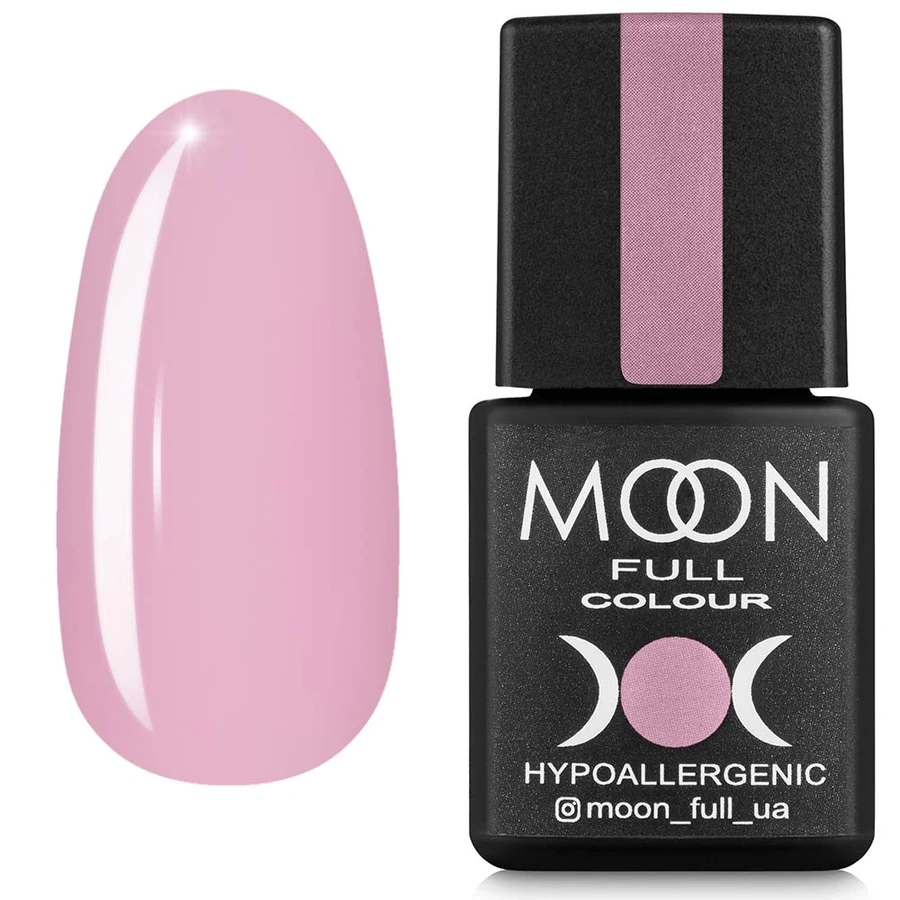 Гель-лак MOON FULL color Gel polish №646 ніжно-рожевий зефір 8 мл