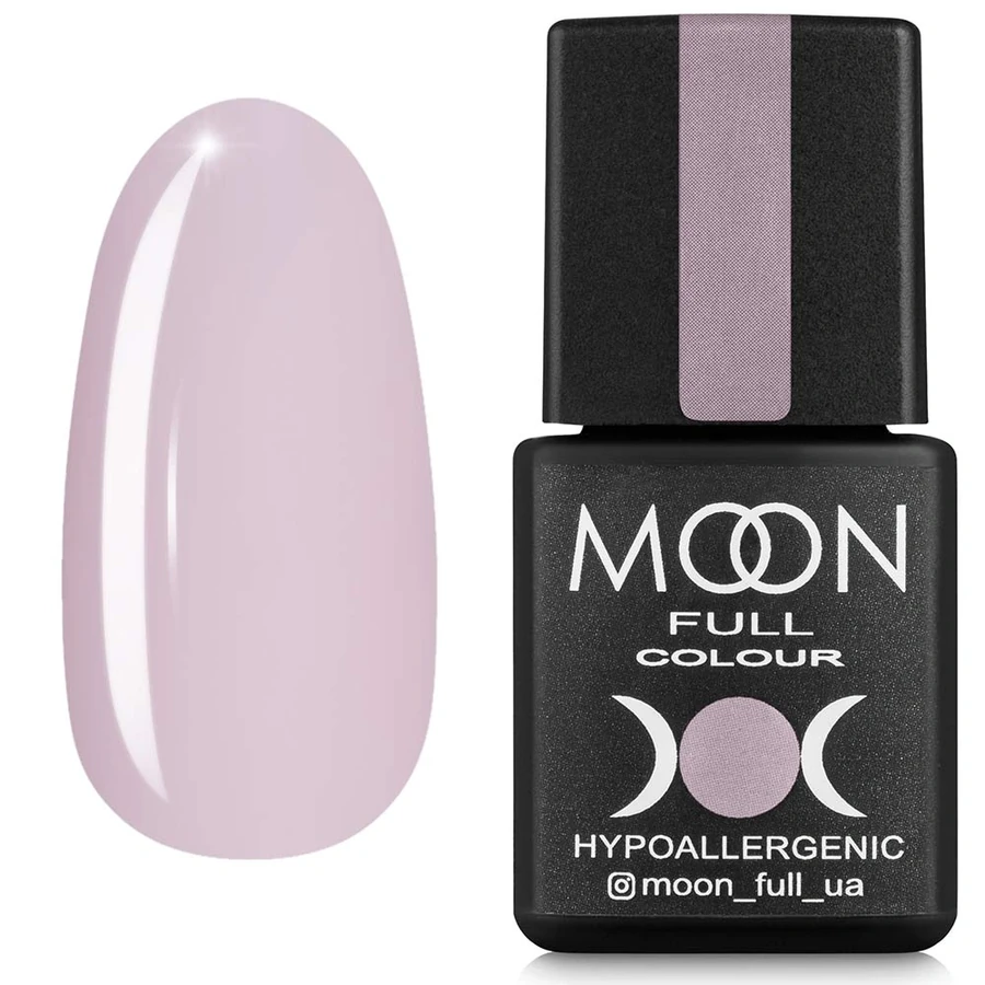 Гель-лак MOON FULL color Gel polish №647 молочно-зефірний 8 мл