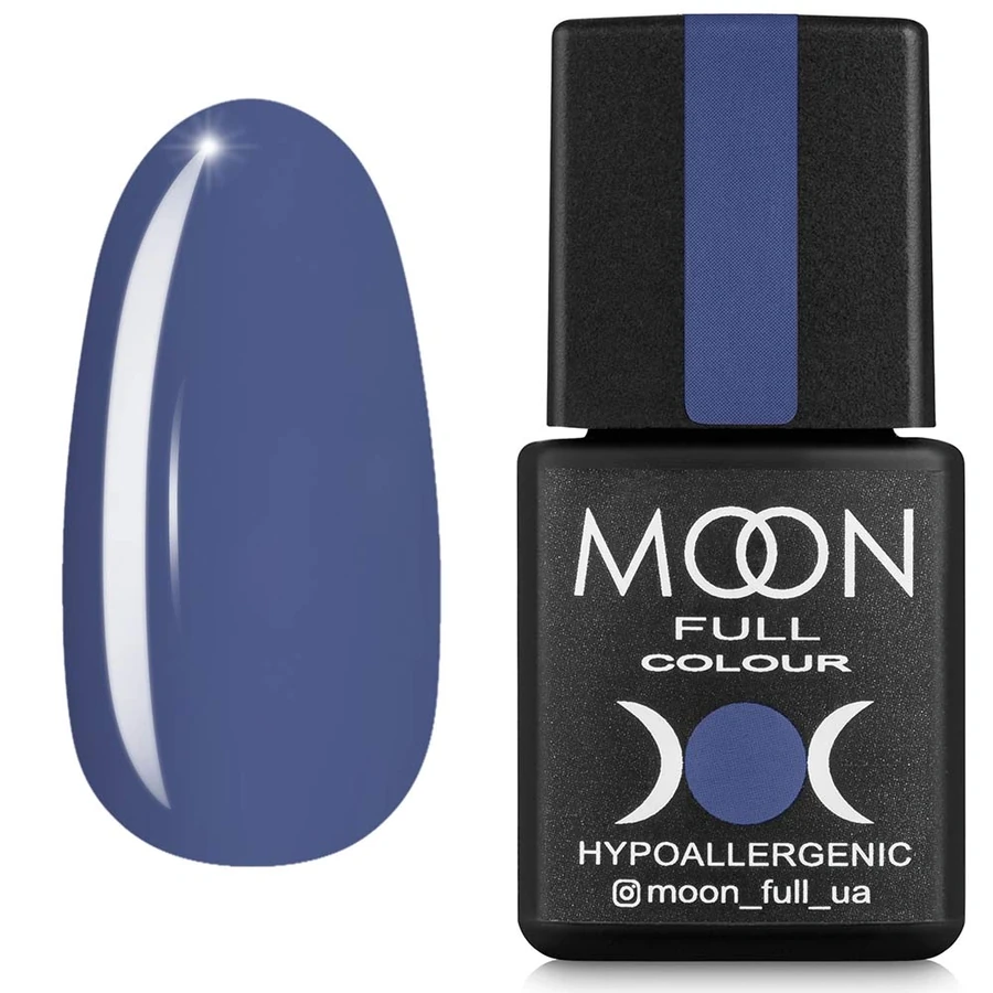 Гель-лак MOON FULL Color Gel polish №652 сизий 8 мл