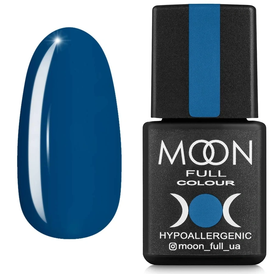Гель-лак MOON FULL color Gel polish №653 фаянсова світлий 8 мл