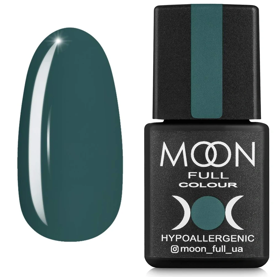 Гель-лак MOON FULL color Gel polish №657 полин темний 8 мл
