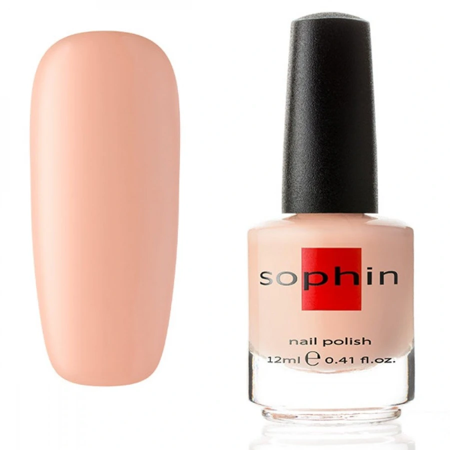 Лак Sophin Nail Lacquer №343 бежевий, емаль 12 мл