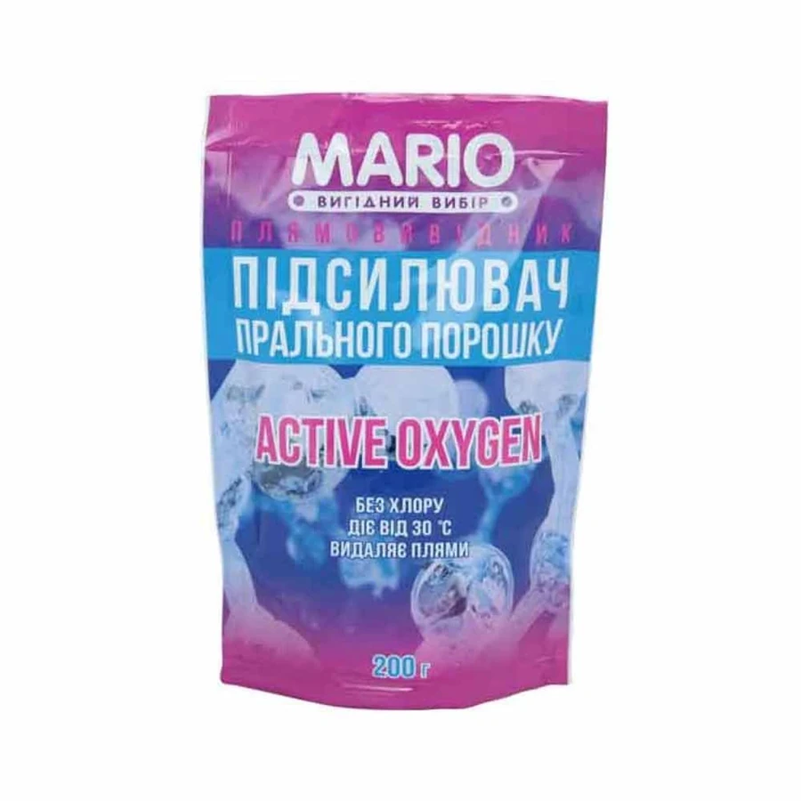 Маротех Підсилювач прального порошку Маріо 200 г