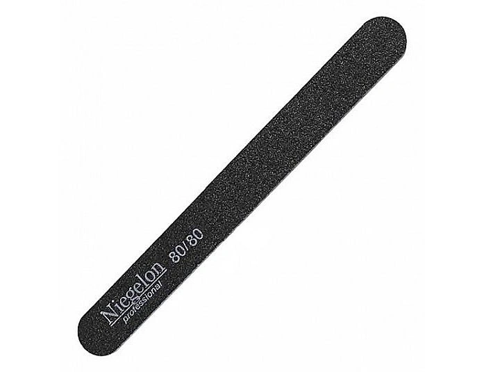 Пилка для штучних нігтів Niegelon Nail File 6-0301 80/80 грит
