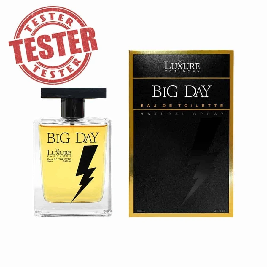 Чоловіча парфумерна вода Luxure Parfumes Tester Big Day тестер 100 мл