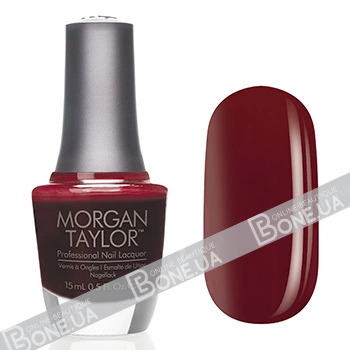 Лак Morgan Taylor From Paris with Love бургундія, емаль 15 мл
