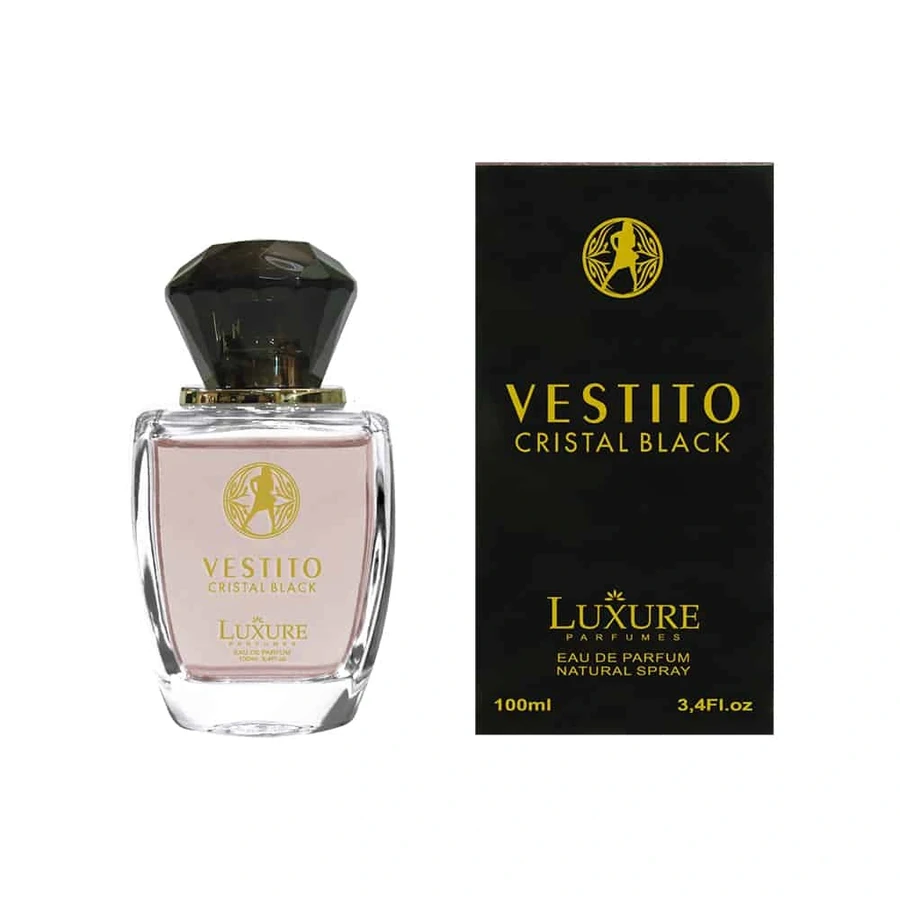 Жіноча парфумерна вода Luxure Parfumes Vestito Cristal Black 100 мл