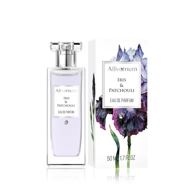 Жіноча парфумована вода Allvernum Iris & Patchouli Eau De Parfum ірис та пачулі 50 мл