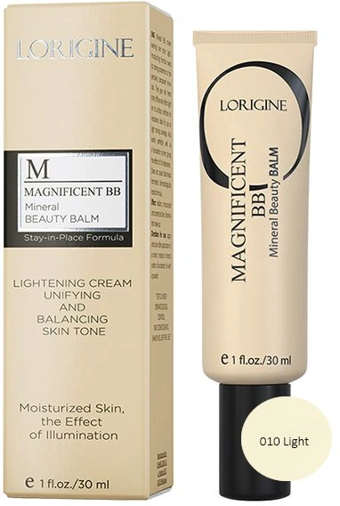 Мінеральний BB-крем Lorigine Minerals BB-крем Magnificent 010 30 мл