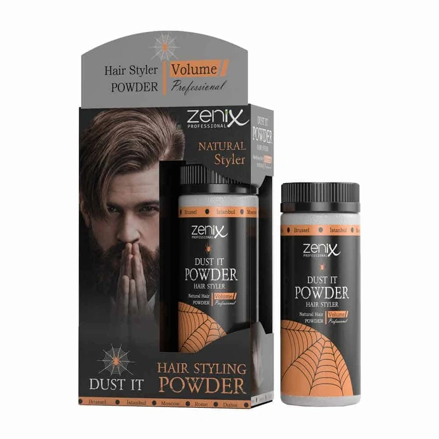 Пудра для укладання волосся Zenix Natural Пудра для волосся з матовим ефектом 20 г