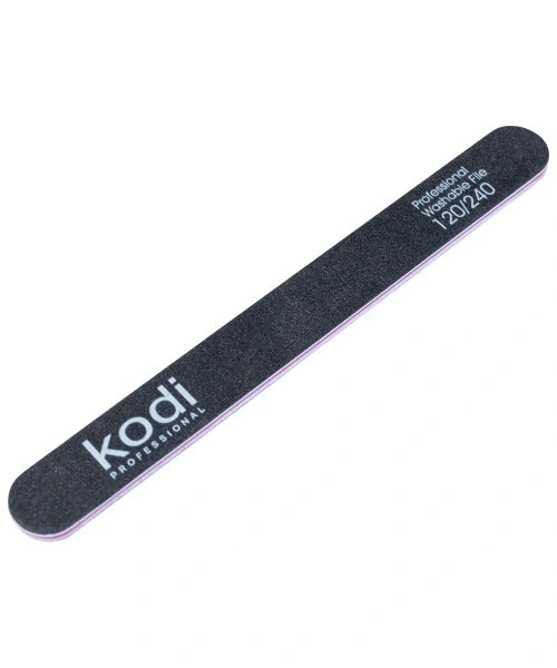 Пилка для нігтів Kodi №54 Пилка прямої форми 120/240 грит