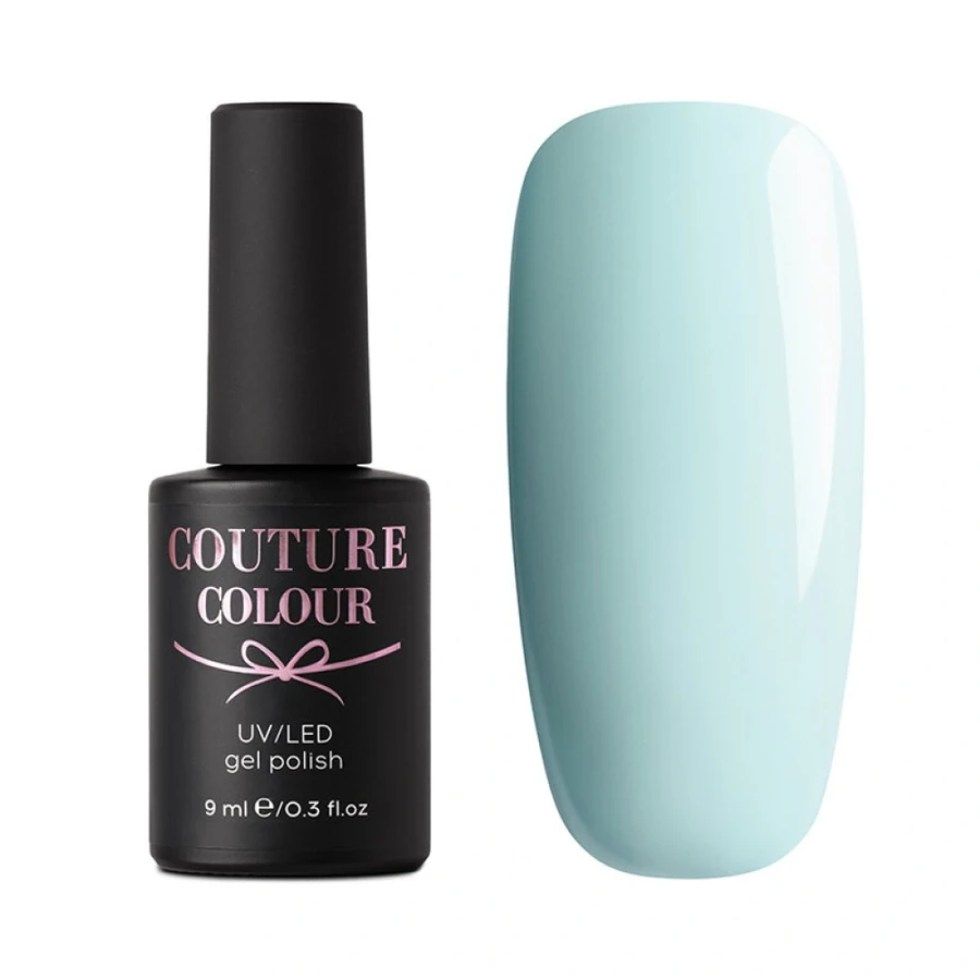 Гель-лак Couture Colour Gel Polish 164 арктичний блакитний, емаль 9 мл