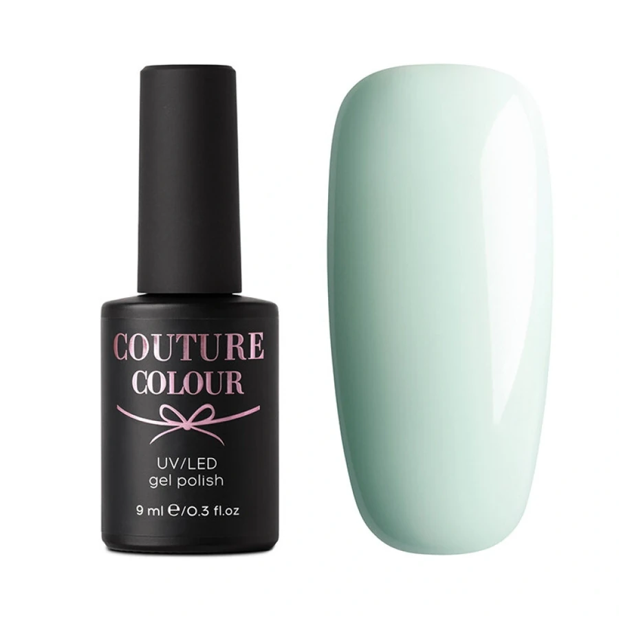 Гель-лак Couture Colour Gel Polish 165 світлий ментолово-блакитний, емаль 9 мл