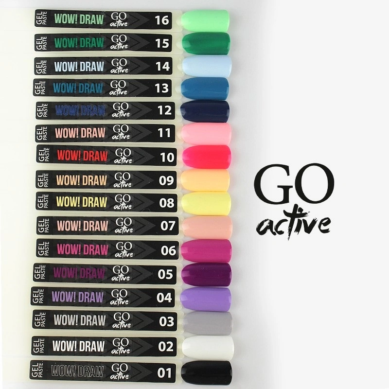 Гель-паста GO Active Gel Paste Wow Draw 16 салатовий 4 г