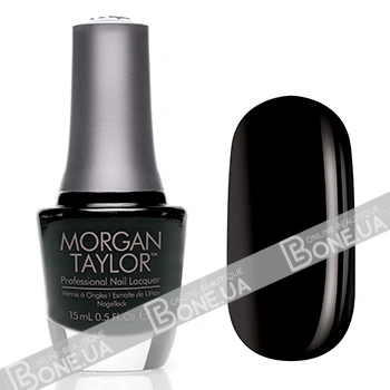 Лак Morgan Taylor Little Black Dress чорний, емаль 15 мл