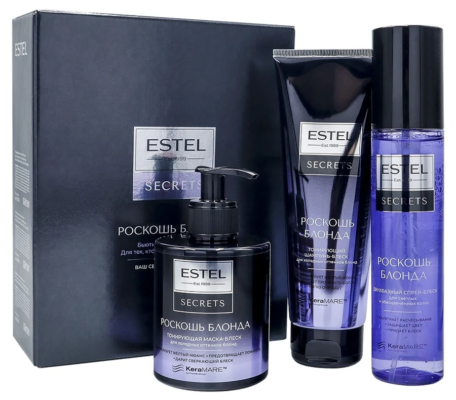 Набір для догляду за волоссям Estel Professional Set Luxury Blond SECRETS