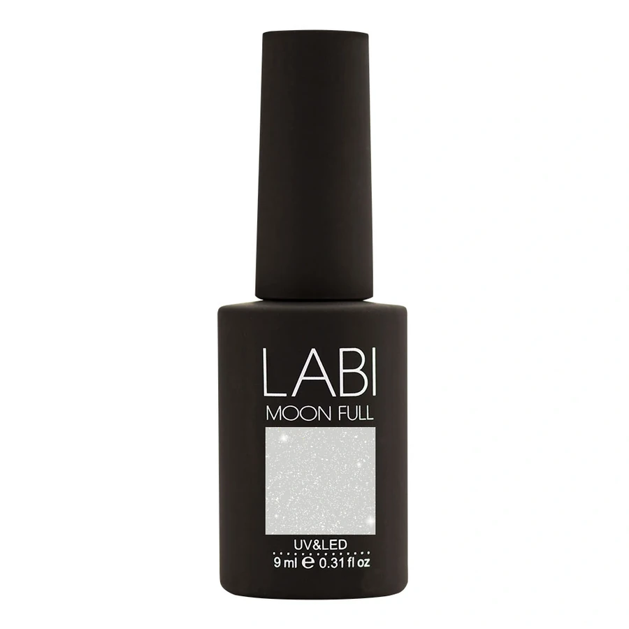 Гель-лак LABI Гель-лак №G01 Glitter білі перли, глітерний 9 мл