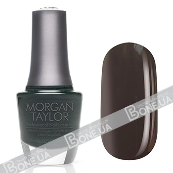 Лак Morgan Taylor I Make the Money Honey вугільний, емаль 15 мл