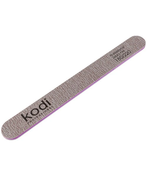 Пилка для нігтів Kodi №84 Пилка прямої форми 180/220 грит
