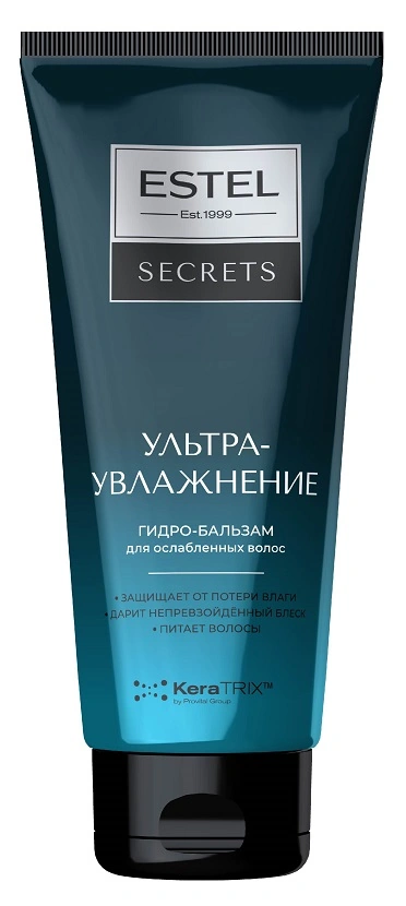 Гідро-бальзам для ослабленого волосся Estel Professional Hair Balm Ultra Moisture SECRETS 200 мл