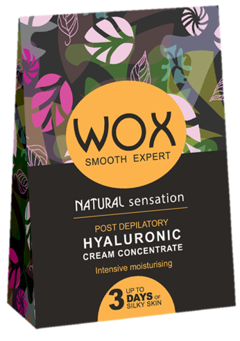 Гіалуроновий крем-концентрат після депіляції WOX Post Depilatory Hyaluronic Cream Concentrate 30 мл