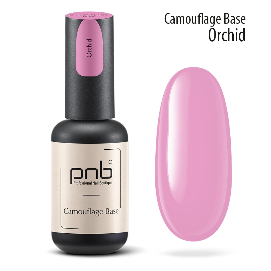 Камуфлююча каучукова база PNB Camouflage Base Orchid лілова 8 мл
