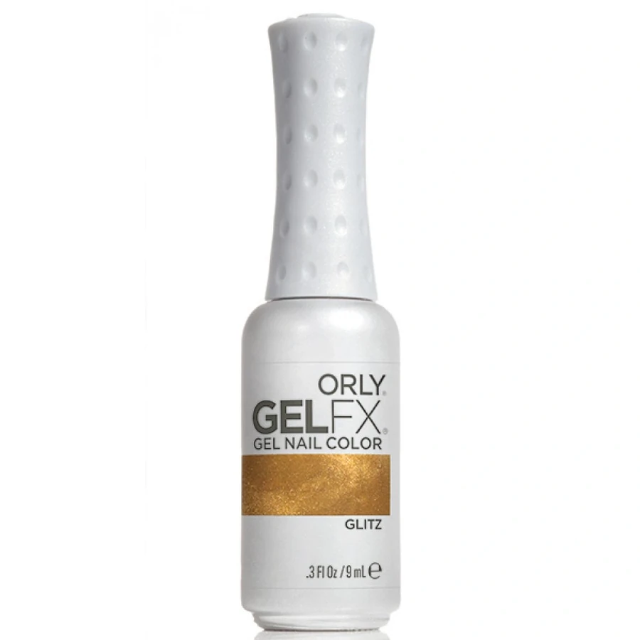 Гель-лак ORLY Gel FX Glitz золотий, зі щільним шимером 9 мл