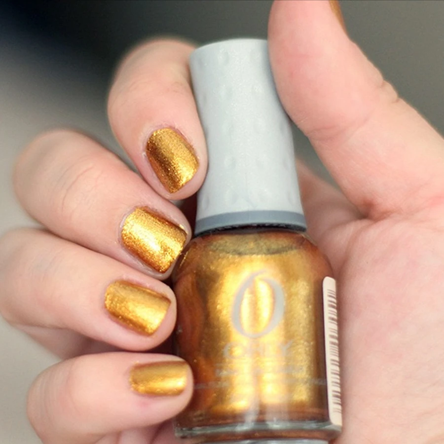 Гель-лак ORLY Gel FX Glitz золотий, зі щільним шимером 9 мл