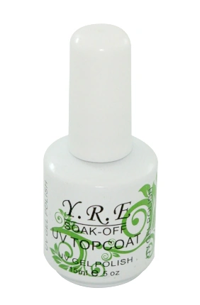 Верхнє покриття для гель-лаку YRE LED Top Coat 15 мл