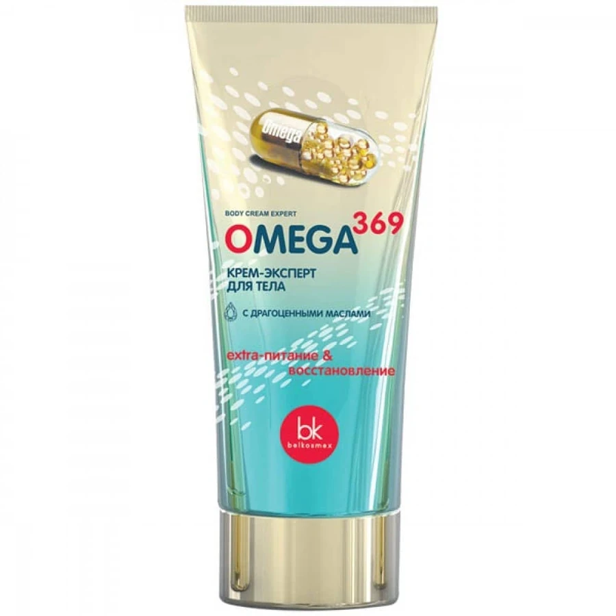 Крем харчування та відновлення Белкосмекс Omega 369 Крем-експерт для тіла 150 г
