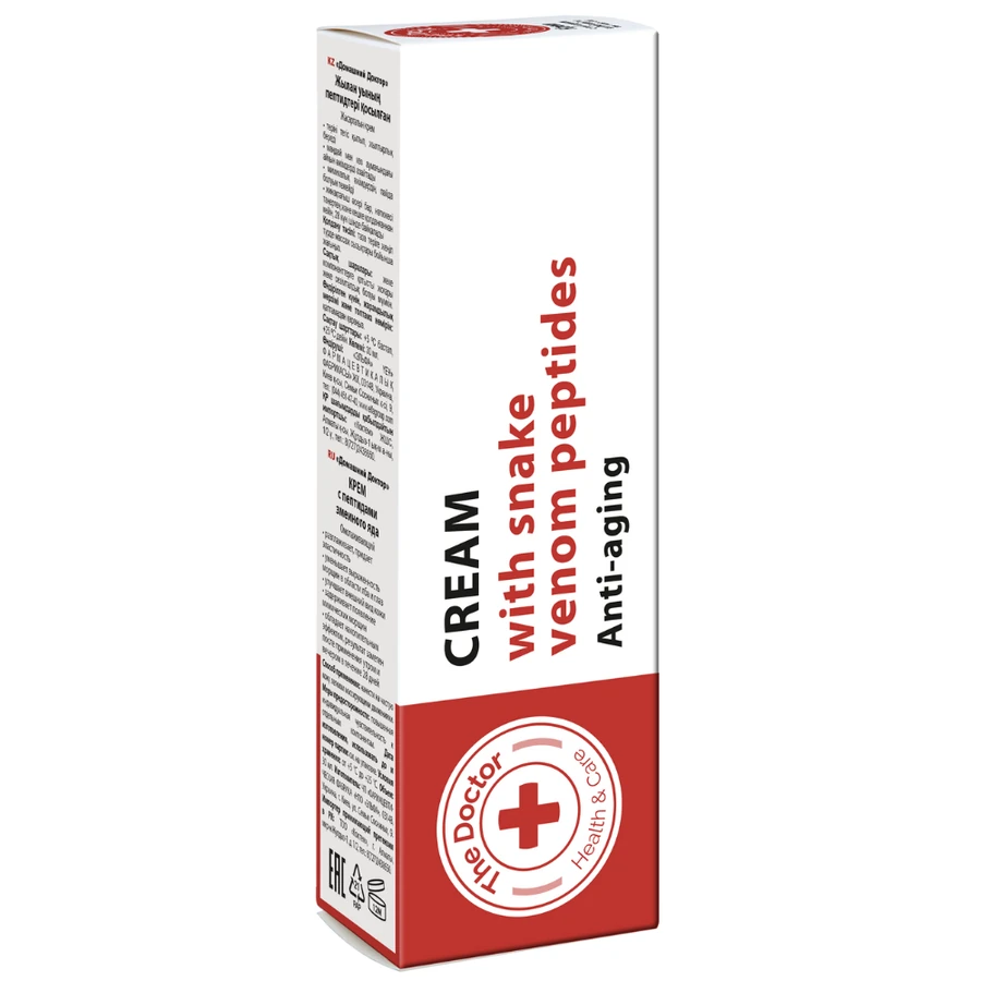 Крем з пептидами зміїної отрути "Омолоджувальний" The Doctor Anti-aging Face Cream with Snake Venom Peptides 30 мл