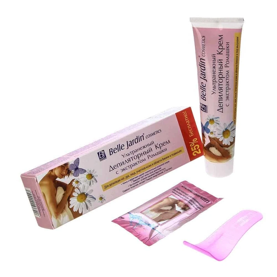 Belle Jardin Hair Removal Cream with Chamomile Extract 125 мл